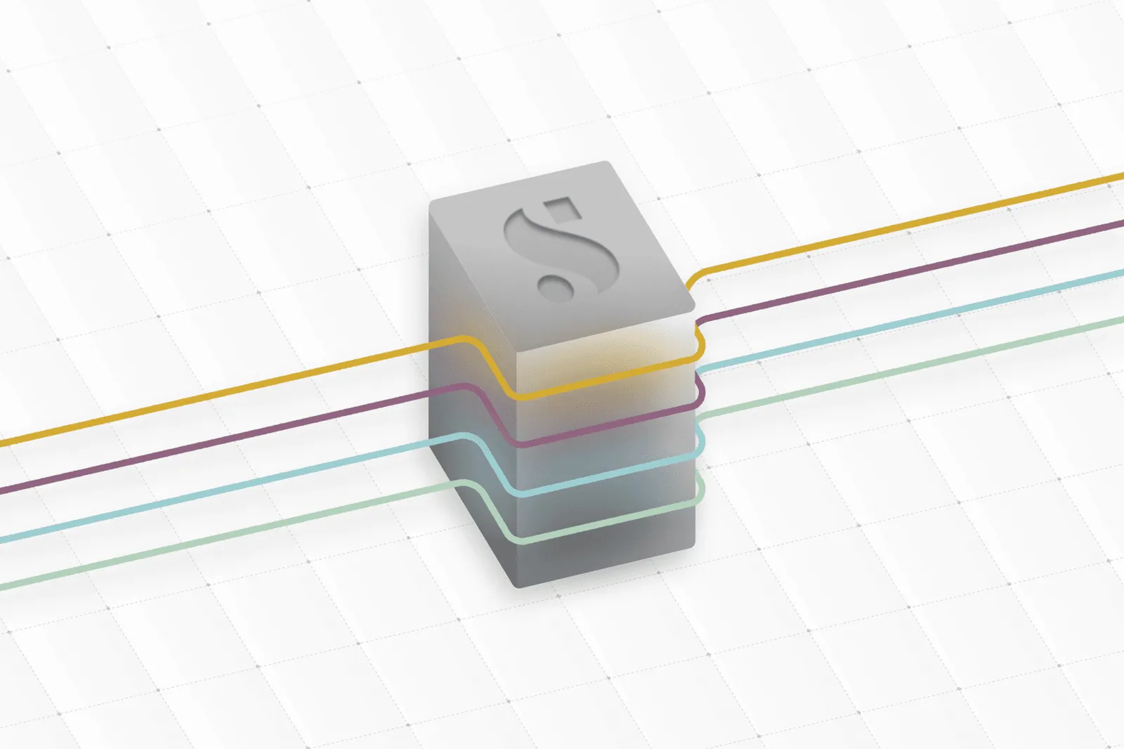 Architecture illustration: centralized logic